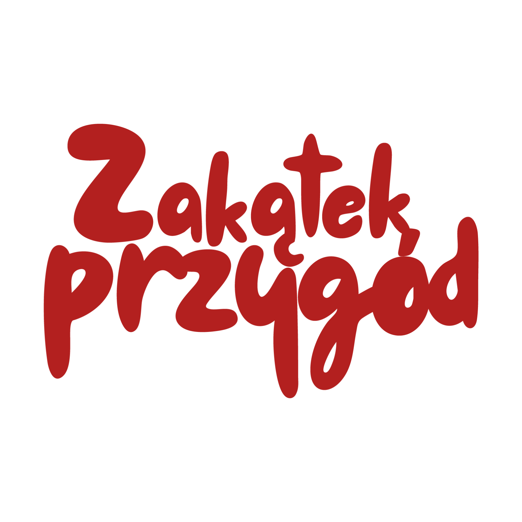 logo zakątek przygód czerwone