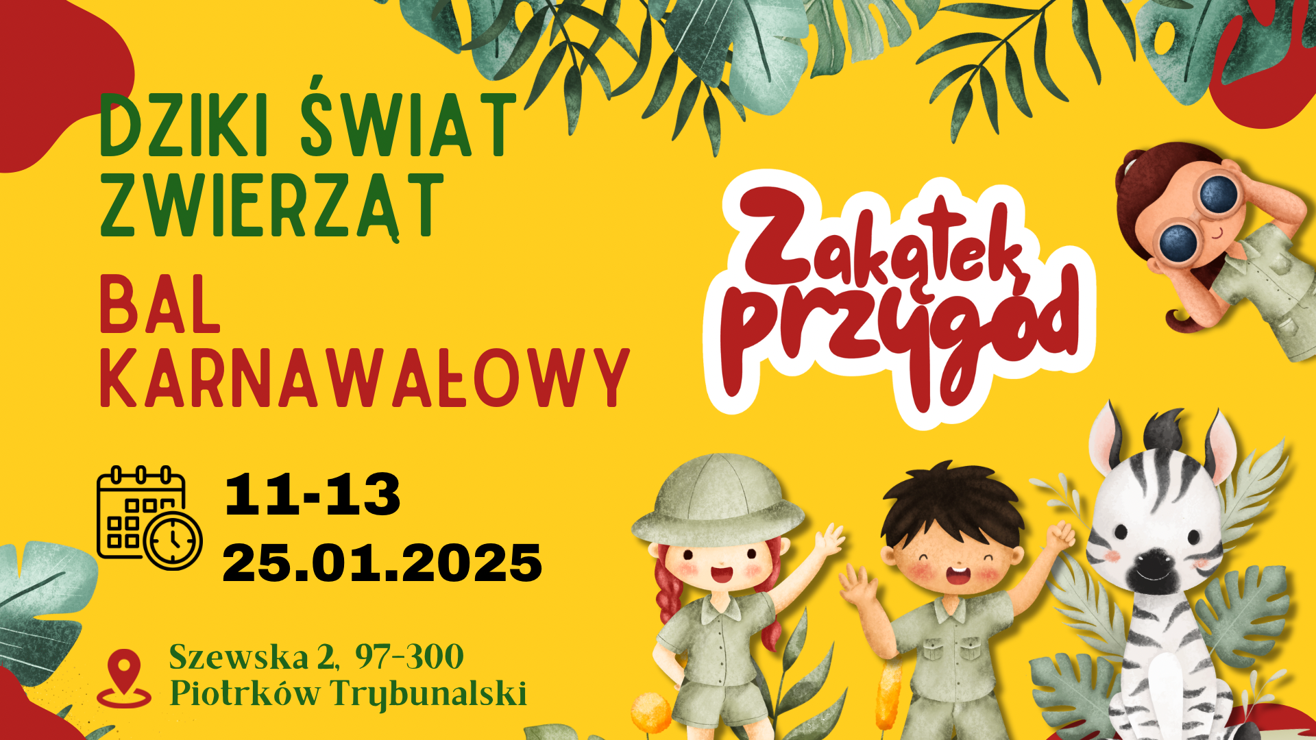 Imprezka karnawałowa - Safari Party